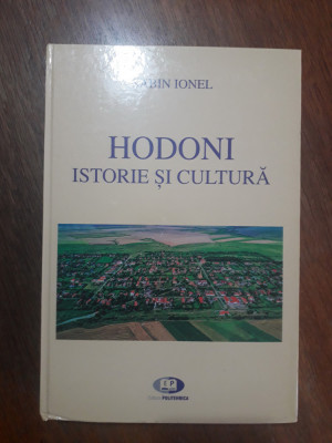 Monografie Hodoni - Sabin Ionel, autograf / R6P1F foto