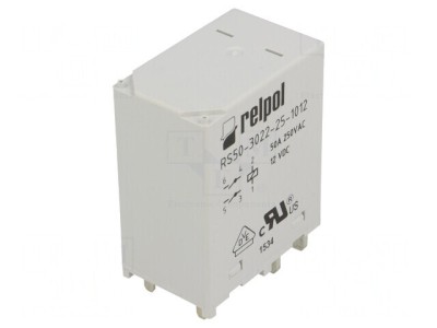 Releu electromagnetic DPST-NO 12VDC 50A RS50 foto