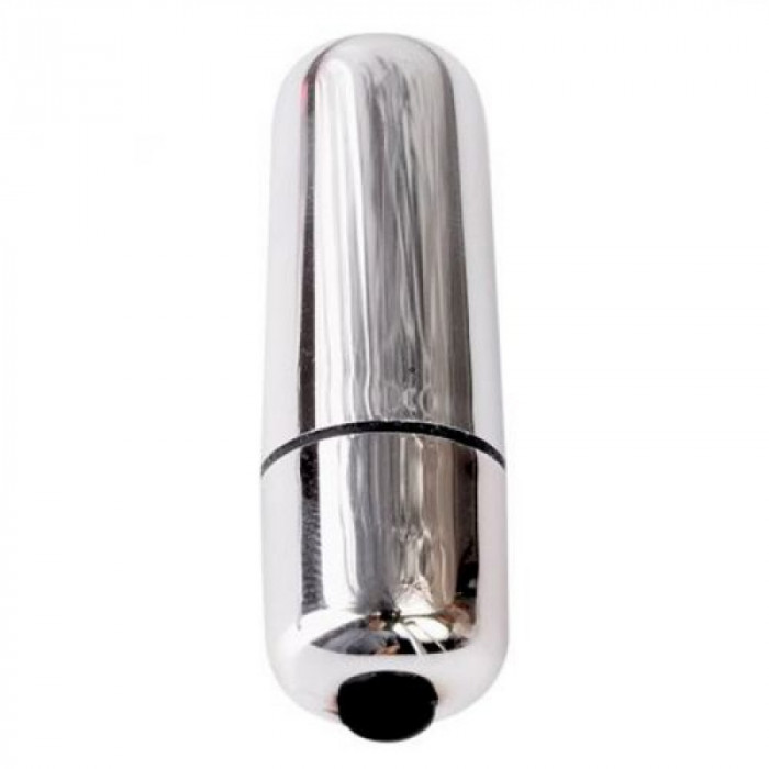 Vibrator Mini Bullet Silver, Argintiu