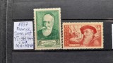 1937-Franta-YT343,344-c.set-MH+MNH-Y.T=18E, Nestampilat