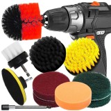 Set perii pentru curatare, 1/4" 11 piese, Verke