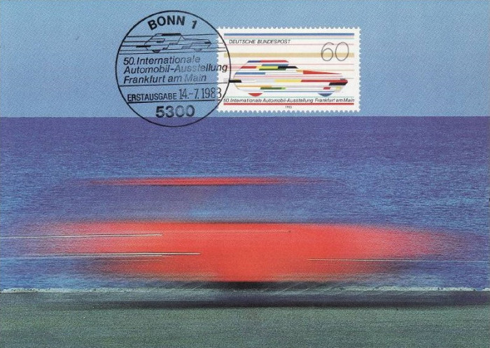 C4118 - Germania 1983 - carte postala maxima