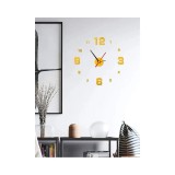 Cumpara ieftin Ceas de perete 3D - Cifre Auriu 35x35 cm