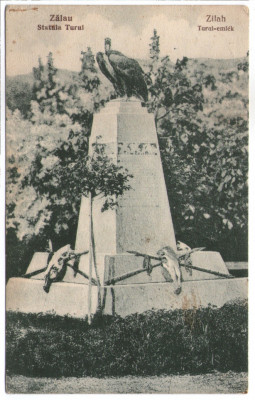 1925 - Zalău, statuia Turul (jud. Salaj) foto