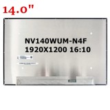 Display Laptop, Dell, Pro 14 PC14250, 04RJCP, 05TYJN, NV140WUM-N4F, B140UAN4.8, 14 inch, LED, FHD+, 1920x1200, conector ingust 17mm, non touch, 60Hz,