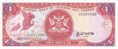 Bancnota Trinidad &amp;amp; Togabo 1 Dolar (1985) - P36a UNC foto