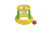 Cos baschet gonflabil cu minge pentru piscina, 67x55 cm, Oem