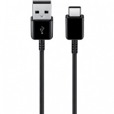 Cablu Date si Incarcare USB la USB Type-C Samsung Galaxy Fold F900, EP-DW720CBE, 1.5 m, Negru