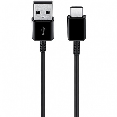 Cablu Date si Incarcare USB la USB Type-C Samsung Galaxy S20 Plus 5G G986, EP-DW720CBE, 1.5 m, Negru foto