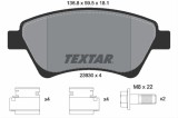 Set placute frana TEXTAR 2393001
