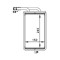 Radiator Incalzire Ford Transit, 09.1994-04.2000, motor 2.0, benzina, 2.5 Di/D/TD, diesel, fara AC, aluminiu brazat/aluminiu, 240x154x45 mm, SRLine