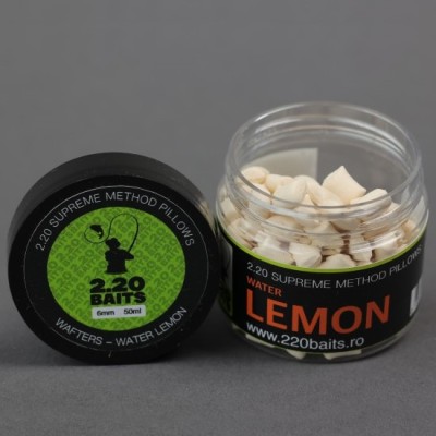 Wafters 2.20 Baits Supreme Pernute, Alb, Water Lemon, 6mm, 50ml foto