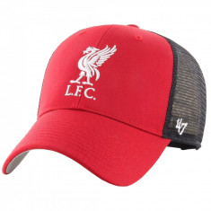 Capace de baseball 47 Brand Liverpool FC Branson Cap EPL-BRANS04CTP-RD roșu