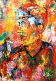 Tablou abstract-Mon petit oiseaux