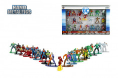 SET 20 DE FIGURINE METALICE CU EROII DC SI FIGURINA FLASH INCLUSA foto