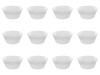 Set boluri, 12 piese, 1.5 L, Plastic, Transparent