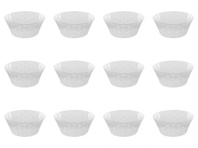Set boluri, 12 piese, 1.5 L, Plastic, Transparent foto