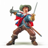 PAPO FIGURINA MUSCHETARUL ATHOS SuperHeroes ToysZone