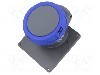 Conector alimentare AC, IEC 60309, IP67, 16A, 250V AC, 3 pini, AMPHENOL - 2CMA101291R1000