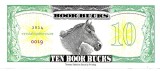 !!! RARR : SUA - FANTASY NOTE - 10 BOOK BUCKS 2014 - AUNC / CEA DIN SCAN