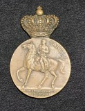 Medalie 100 ani de la nașterea primului rege al Rom&acirc;niei