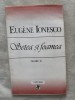 Eugene Ionesco Ionescu - Teatru vol. iv Setea si foamea