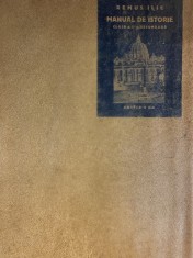 1942 Remus Ilie - Manual de Istorie Evul Mediu si Modern Clasa a II-a secundara