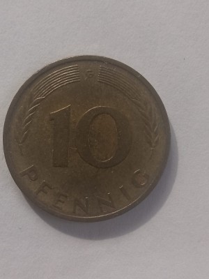 10 pfenning 1986 G foto