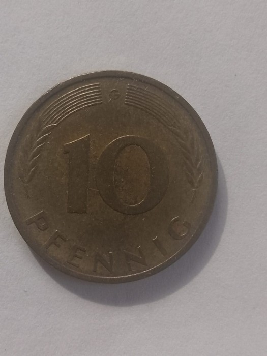 10 pfenning 1986 G