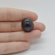 Cabochon granat stelar 20x17x11mm c2