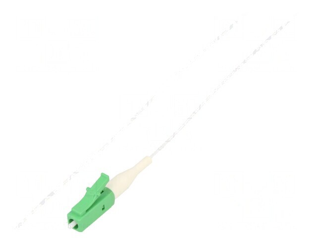 Cablul fibră optică LC/APC 1m LSZH alb