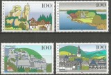 C2262 - Germania RF 1995 - Peisaje 4v.neuzat,perfecta stare, Nestampilat