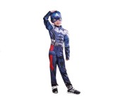 Costum cu muschi carnaval Captain America, Marvel, 5-7 ani , 110-120 cm
