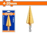 WADFOW - BURGHIU CONIC IN TREPTE 4-20MM PAS 2MM PowerTool TopQuality