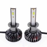 Kit Becuri Auto H1 LED CANBUS, F2 COB-100w, 12000lm,9-32v, Universal