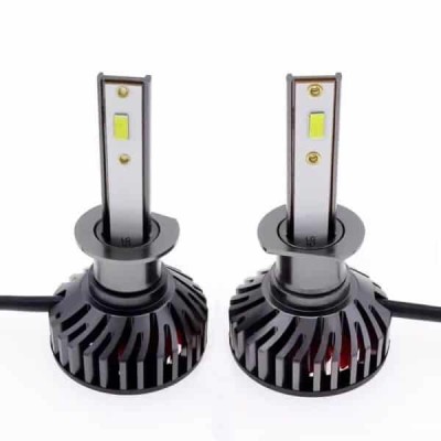 Kit Becuri Auto H1 LED CANBUS, F2 COB-100w, 12000lm,9-32v foto