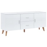 vidaXL Servantă, alb, 160x40x70 cm, MDF