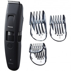 Trimmer pentru barba ER-GB86-K503, lavabil, 0.5-30mm, acumulator sau la retea, 3 accesorii, Negru