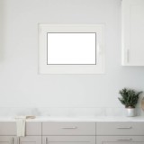 VidaXL Fereastră de subsol &bdquo;RISOR&rdquo; 80x50 cm oscilo-batantă DIN st&acirc;nga, albă