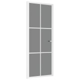 Cumpara ieftin Usa de interior, 83x201,5 cm, alb, sticla ESG si aluminiu