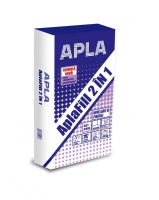 Aplafill 2 in1, Glet pe baza de ipsos pentru nivelare si finisaj, 20Kg foto