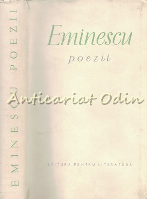 Poezii - Mihai Eminescu - 1958 foto