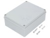 Carcasă Universală PAWBOL S-BOX 516 IP65 Gri ABS Polistiren 190x240x90mm