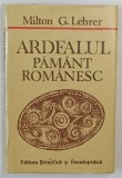 ARDEALUL PAMANT ROMANESC (PROBLEMA ARDEALULUI VAZUTA DE UN AMERICAN) de MILTON G. LEHRER, 1989