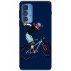 Husa compatibila cu Motorola Edge 20 Lite model Bikemania, Silicon, TPU, Viceversa, Transparent, Carcasa