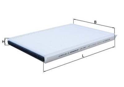 MAHLE LA 441 Filtru, aer habitaclu foto