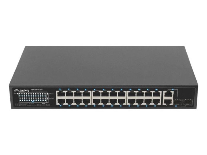 Switch Lanberg 24 Gigabit Ethernet 250W
