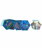Set de Desen cu 4 Etaje 46 Piese Regatul &Icirc;nghețat
