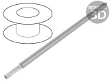 Cablu Siliconic Gri 1x2,5mm2 &Ouml;LFLEX&reg; HEAT 180