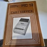 Caiet Service compact cassette MC12